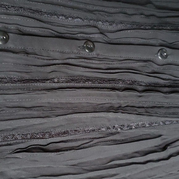 NOTATIONS Crinkled translucent fabric blouse - L - Picture 11 of 11